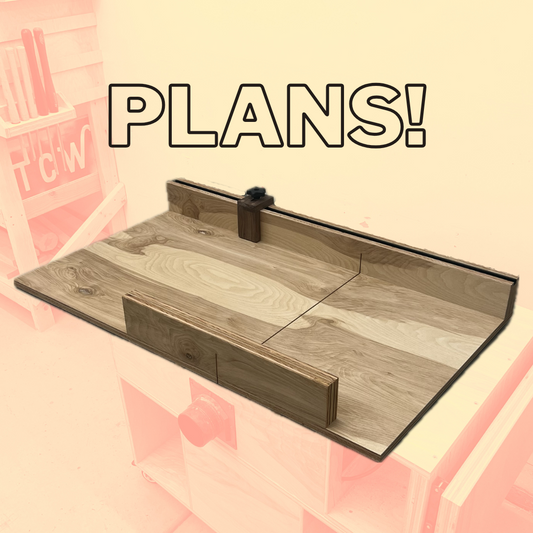 Mid-Size Crosscut Sled Plans - Imperial AND Metric