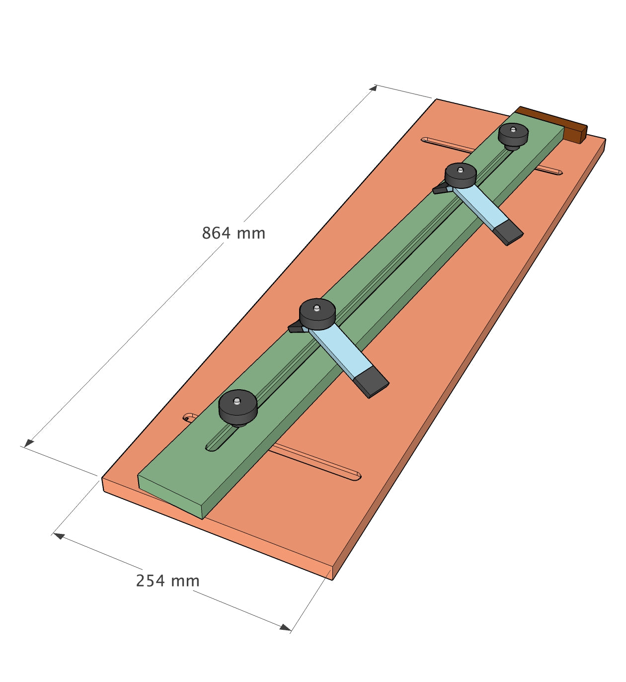 Tapering/Jointing Jig Plans - Imperial AND Metric