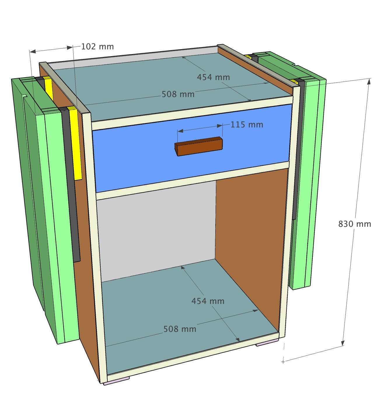 Folding Workbench & Cart Plan Bundle - Imperial AND Metric