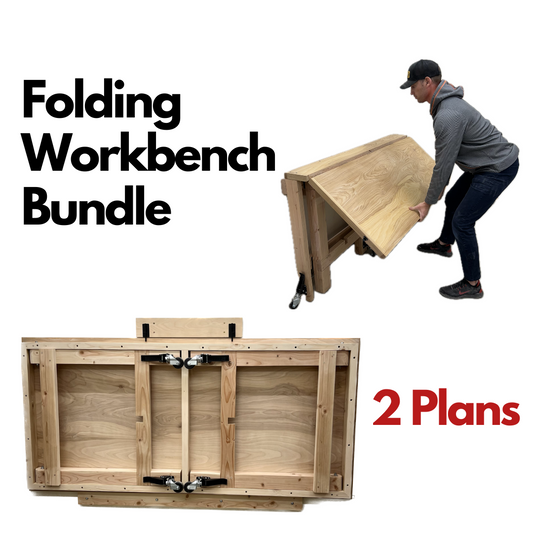 Folding Workbench Plan Bundle - Imperial AND Metric
