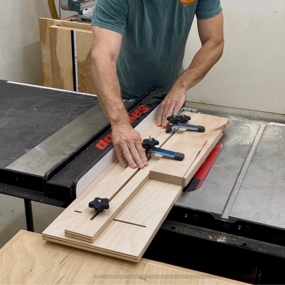 Tapering/Jointing Jig Plans - Written AND Video