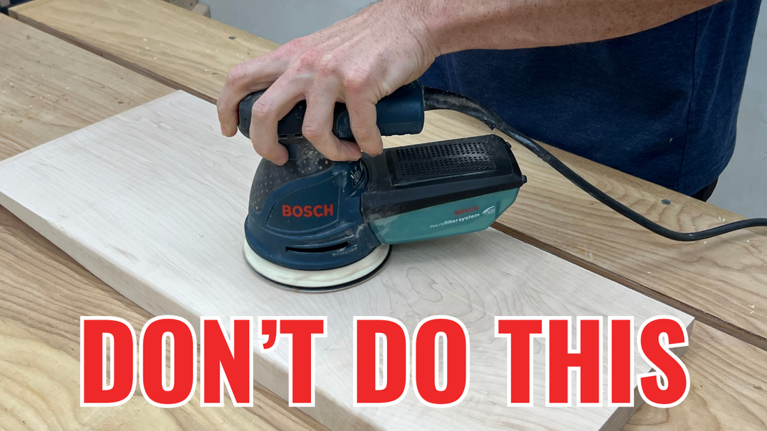 Avoid The 6 Biggest Sanding Mistakes