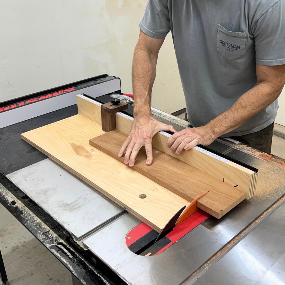 Compact Crosscut Sled Plans - Written AND Video