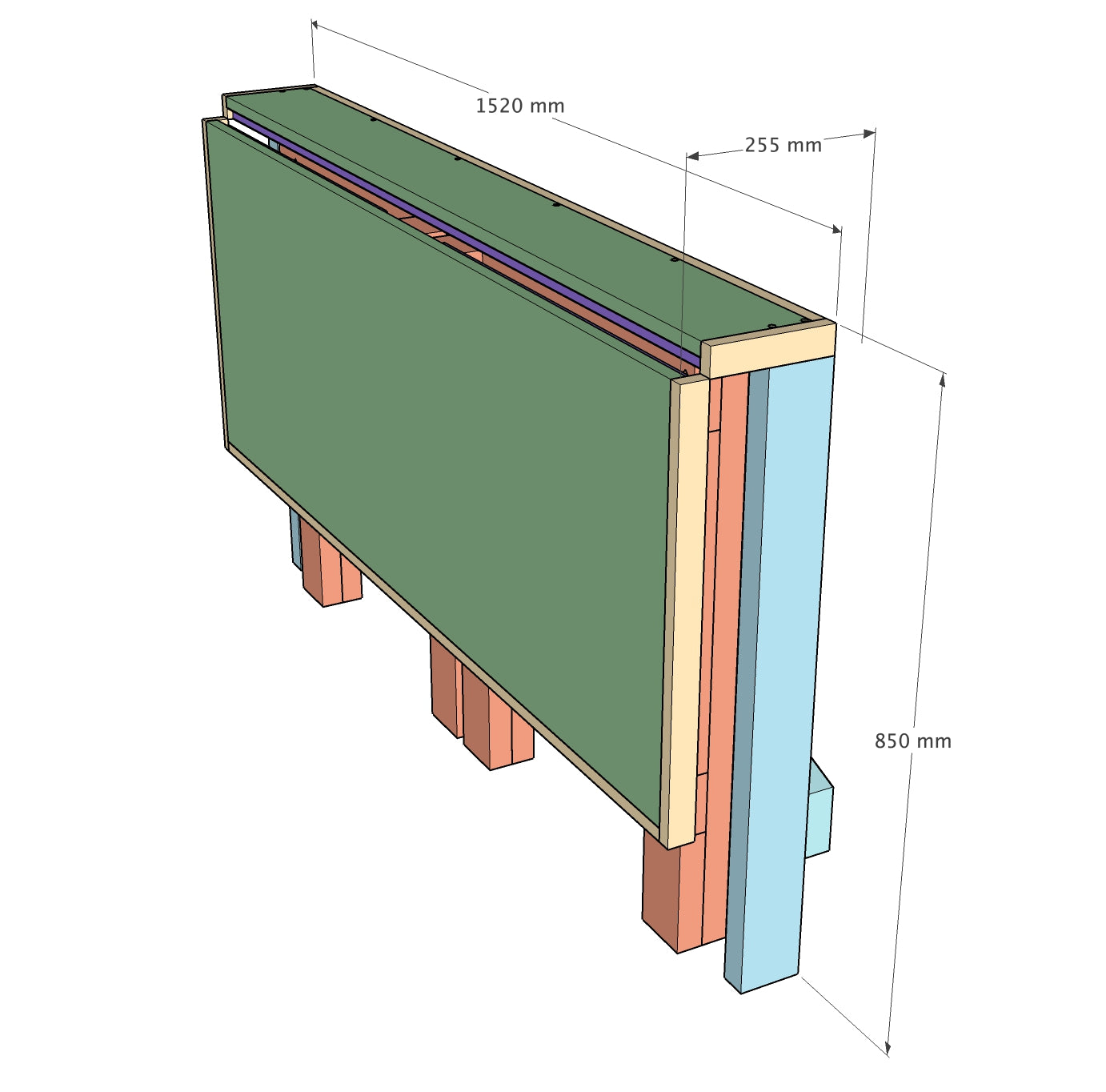 Middleweight Folding Workbench 2.0 Plans - Imperial AND Metric