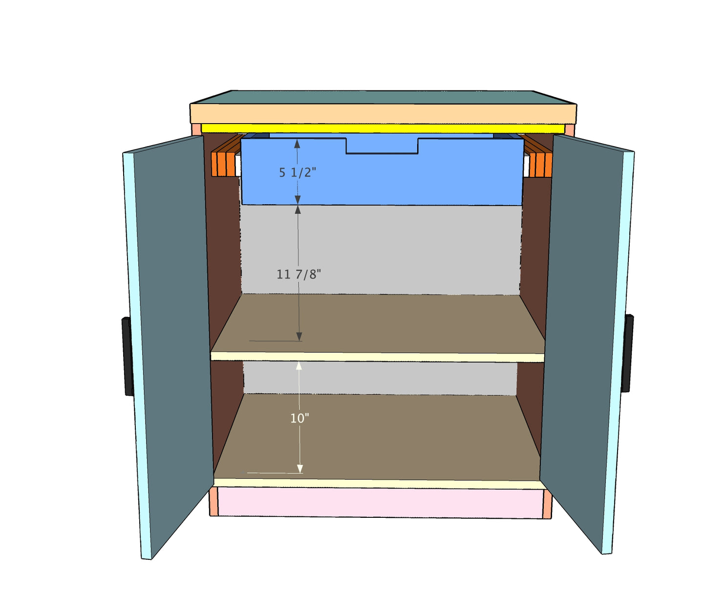 Fun Size Base Cabinet Plans - Written AND Video