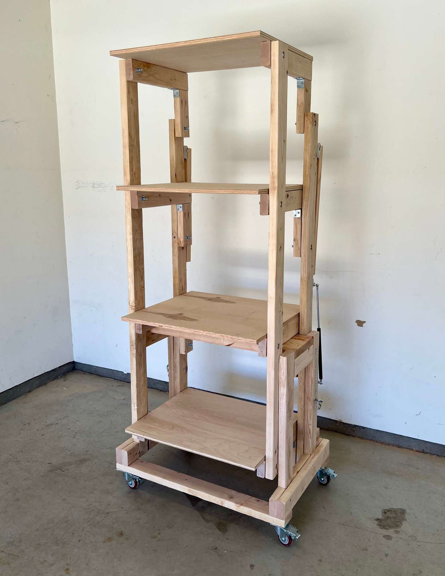 Foldable Shelving Unit Plans - Imperial AND Metric
