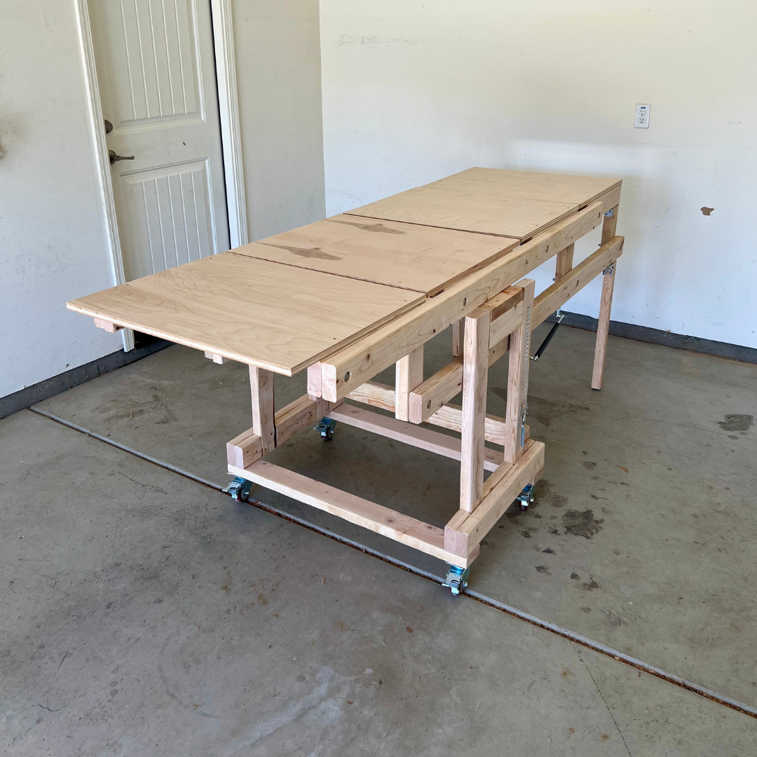 Foldable Shelving Unit Plans - Imperial AND Metric
