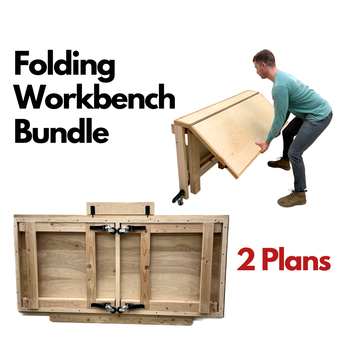 Folding Workbench Plan Bundle - Imperial AND Metric