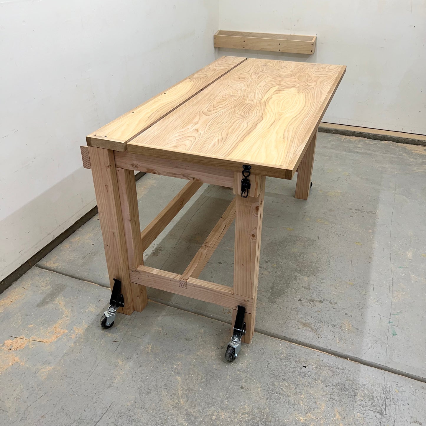 Middleweight Folding Workbench Plans - Written AND Video Plans