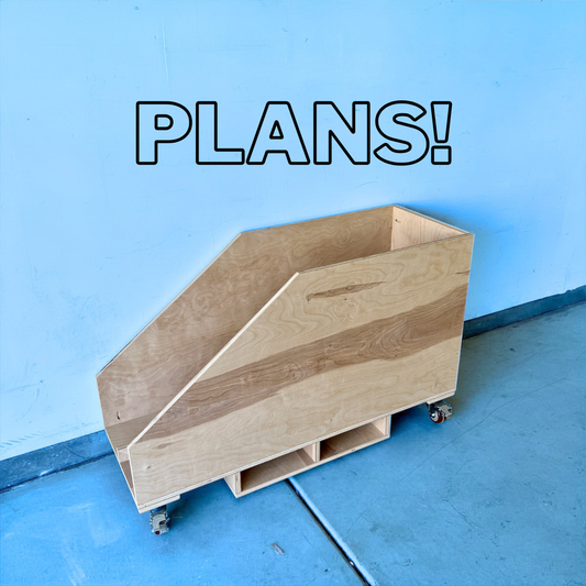 Mighty Plywood Cart Plans - Imperial AND Metric