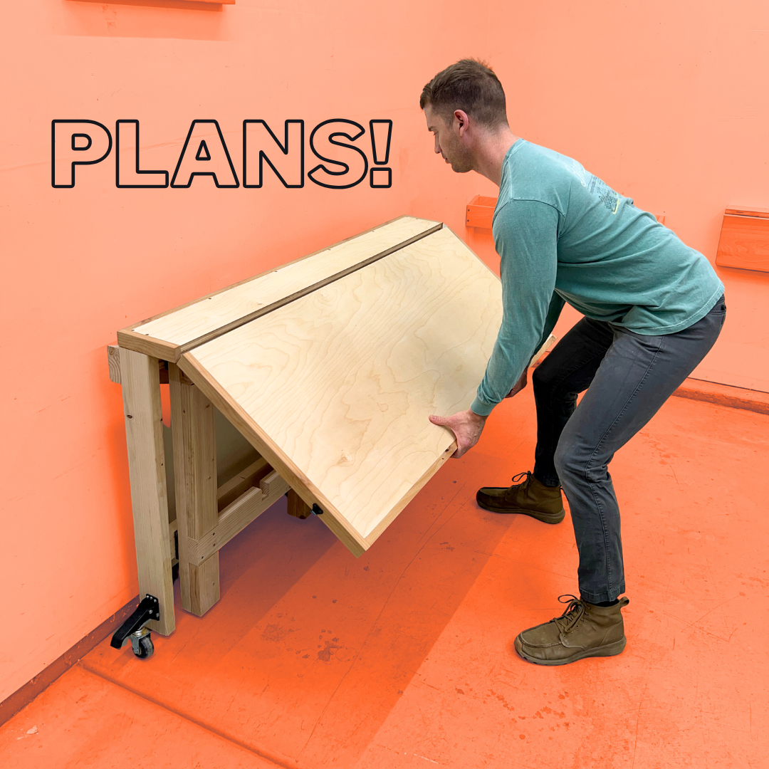 Middleweight Folding Workbench 2.0 Plans - Imperial AND Metric