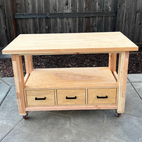 Simple Mobile Workbench Plans - Imperial AND Metric – Thomas Custom ...