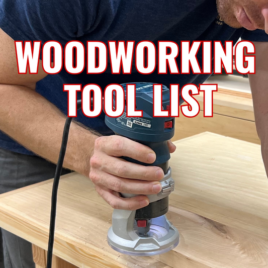 FREE Budget-Friendly Woodworking Tool List