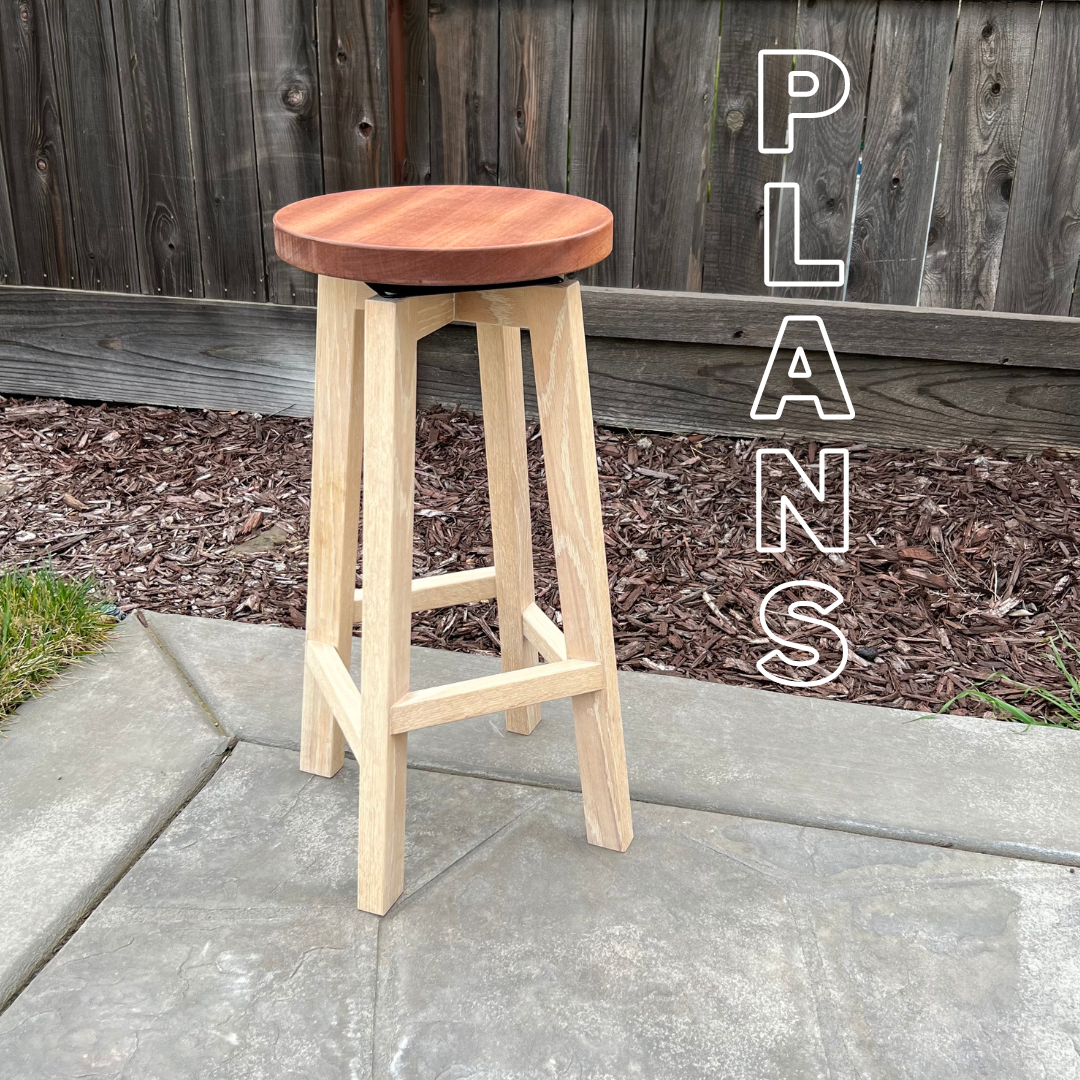 Wooden Workshop Stool Plans How To Build A Stable Oak Step Stool