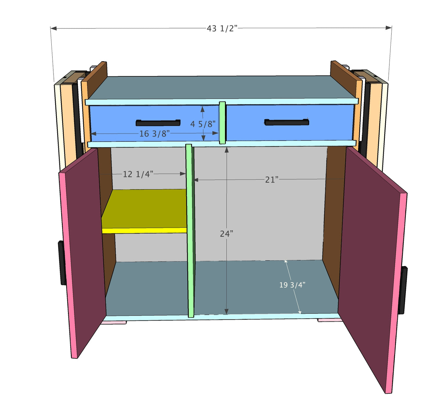 King Size Miter Saw Station Plans - Written AND Video