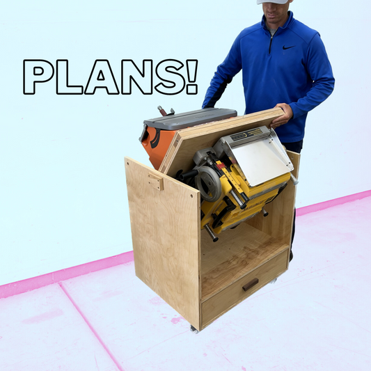 2-For-1 Tool Cart Plans - Written AND Video