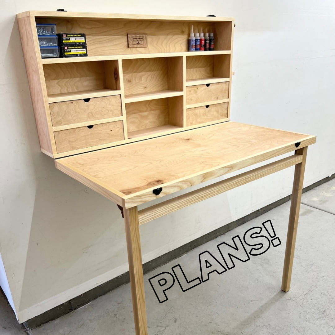 Foldable Work Station Plans