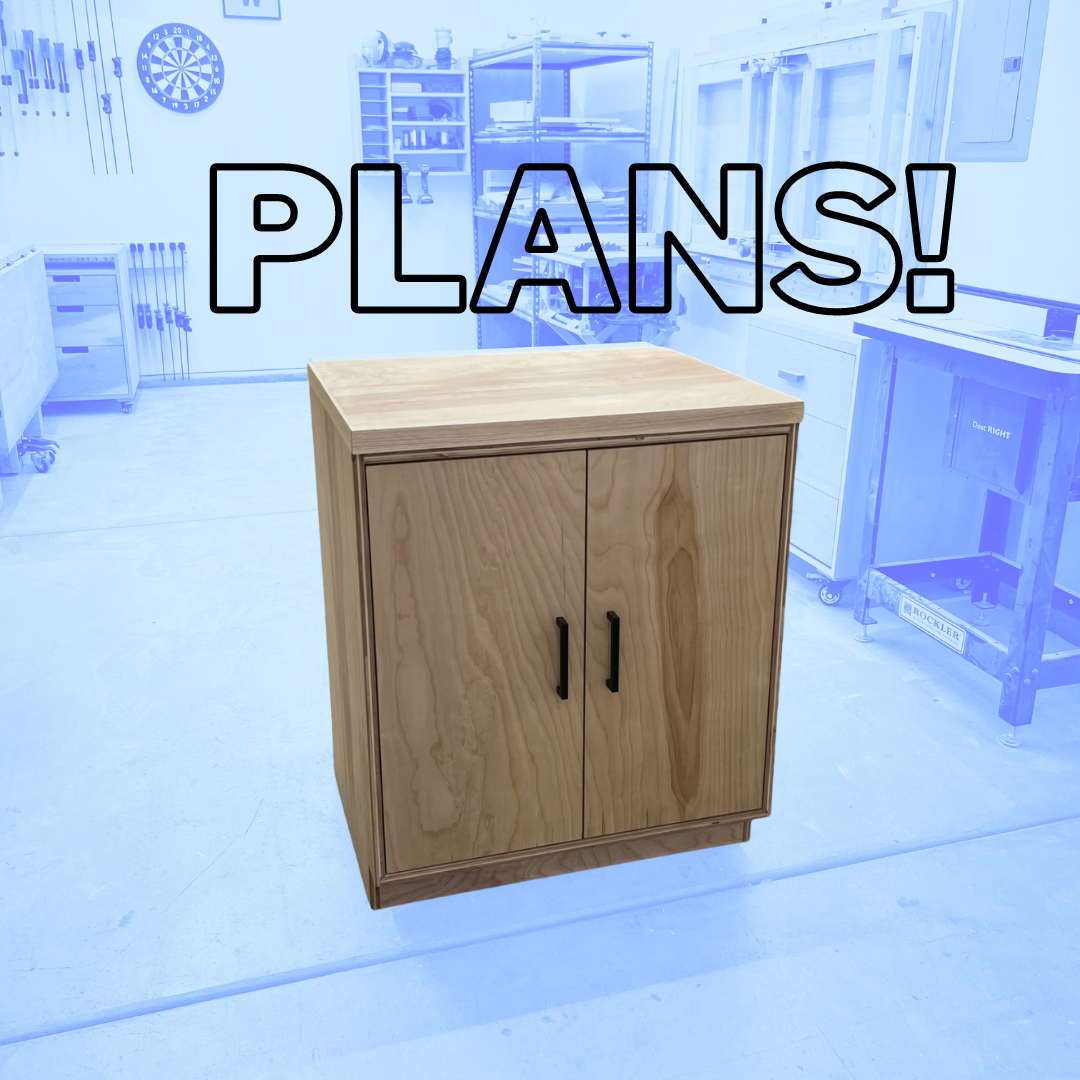 Fun Size Base Cabinet Plans - Written AND Video